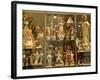 Shop Window of a Religious Articles Shop With Virgins, Angels, and Christ For Sale, Seville-Guy Thouvenin-Framed Photographic Print