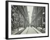 Shop Windows, Looking South from Cheapside, London, May 1912-null-Framed Photographic Print