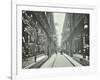 Shop Windows, Looking South from Cheapside, London, May 1912-null-Framed Photographic Print