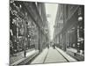 Shop Windows, Looking South from Cheapside, London, May 1912-null-Mounted Photographic Print