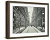 Shop Windows, Looking South from Cheapside, London, May 1912-null-Framed Premium Photographic Print