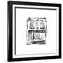 Shopfront Sketches I-June Vess-Framed Art Print