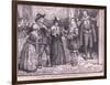 Shopkeeper and Apprentice in the Time of Charles I-Walter Stanley Paget-Framed Giclee Print