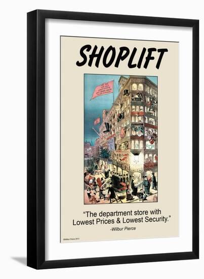 Shoplift-Wilbur Pierce-Framed Art Print