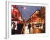 Shoppers along Boulevard Haussmann, Paris, France-Michele Molinari-Framed Photographic Print