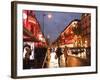 Shoppers along Boulevard Haussmann, Paris, France-Michele Molinari-Framed Photographic Print