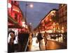 Shoppers along Boulevard Haussmann, Paris, France-Michele Molinari-Mounted Photographic Print