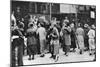 Shoppers in Kensington High Street, London, 1926-1927-null-Mounted Giclee Print