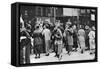 Shoppers in Kensington High Street, London, 1926-1927-null-Framed Stretched Canvas