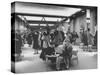 Shoppers in the Women's Coat Dept. of Saks Fifth Ave. Department Store-Alfred Eisenstaedt-Stretched Canvas