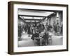 Shoppers in the Women's Coat Dept. of Saks Fifth Ave. Department Store-Alfred Eisenstaedt-Framed Photographic Print