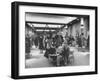 Shoppers in the Women's Coat Dept. of Saks Fifth Ave. Department Store-Alfred Eisenstaedt-Framed Photographic Print