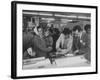 Shoppers Looking at Appliances in Polk's Department Store-Francis Miller-Framed Photographic Print