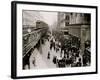 Shoppers on Sixth Avenue, New York City-null-Framed Photo