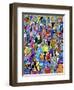 Shoppers-Diana Ong-Framed Giclee Print
