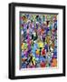 Shoppers-Diana Ong-Framed Giclee Print