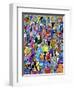 Shoppers-Diana Ong-Framed Giclee Print