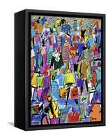 Shoppers-Diana Ong-Framed Stretched Canvas