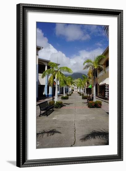 Shopping Area for Cruise Ships-Robert Harding-Framed Photographic Print