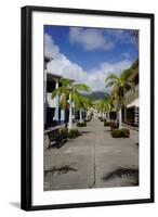 Shopping Area for Cruise Ships-Robert Harding-Framed Photographic Print