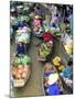 Shopping Boats at the Floating Market, Damnern Saduak, Bangkok, Thailand-Bill Bachmann-Mounted Photographic Print