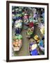 Shopping Boats at the Floating Market, Damnern Saduak, Bangkok, Thailand-Bill Bachmann-Framed Photographic Print