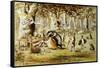 Shopping, C.1905-1927-null-Framed Stretched Canvas