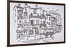 Shopping district, Saint-Tropez, French Riviera, France-Richard Lawrence-Framed Photographic Print