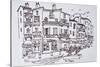 Shopping district, Saint-Tropez, French Riviera, France-Richard Lawrence-Stretched Canvas