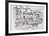 Shopping district, Saint-Tropez, French Riviera, France-Richard Lawrence-Framed Photographic Print