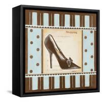 Shopping I-Kimberly Poloson-Framed Stretched Canvas