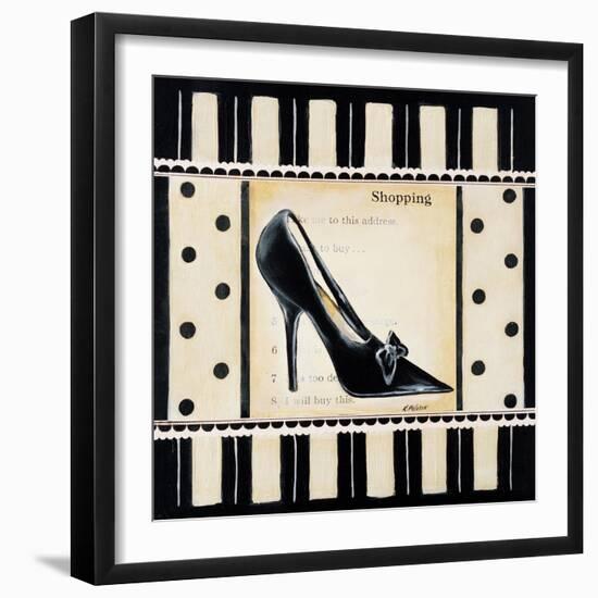 Shopping I-Kimberly Poloson-Framed Art Print