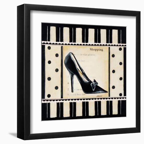 Shopping I-Kimberly Poloson-Framed Art Print