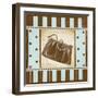 Shopping II-Kimberly Poloson-Framed Art Print