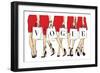 Shopping III-Martina Pavlova-Framed Art Print