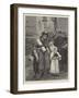 Shopping in New York on New Year's Eve-Henry Charles Seppings Wright-Framed Giclee Print