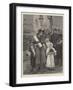 Shopping in New York on New Year's Eve-Henry Charles Seppings Wright-Framed Giclee Print