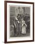 Shopping in New York on New Year's Eve-Henry Charles Seppings Wright-Framed Giclee Print