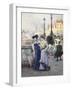 Shopping in Paris-Basile Lemeunier-Framed Giclee Print