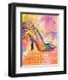 Shopping Queen-Lucy Cloud-Framed Art Print