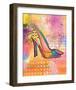 Shopping Queen-Lucy Cloud-Framed Art Print