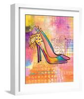 Shopping Queen-Lucy Cloud-Framed Art Print