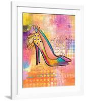 Shopping Queen-Lucy Cloud-Framed Art Print