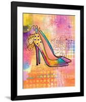 Shopping Queen-Lucy Cloud-Framed Art Print