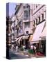 Shopping Scenic, Cannes, France-Bill Bachmann-Stretched Canvas