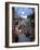 Shopping Street at Dusk, Bellagio, Lake Como, Lombardy, Italy, Europe-Frank Fell-Framed Photographic Print