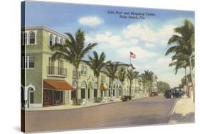 Shopping Street, Palm Beach, Florida-null-Stretched Canvas