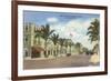 Shopping Street, Palm Beach, Florida-null-Framed Premium Giclee Print