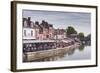 Shops and Houses in the Saint Leu District of Amiens, Somme, Picardy, France, Europe-Julian Elliott-Framed Photographic Print
