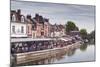 Shops and Houses in the Saint Leu District of Amiens, Somme, Picardy, France, Europe-Julian Elliott-Mounted Photographic Print